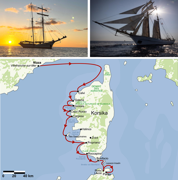 Die Westküste Korsikas